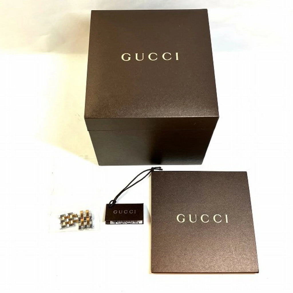 Pre-Owned GUCCI 5500L Quartz 11P Diamond Watch Ladies (Fair)