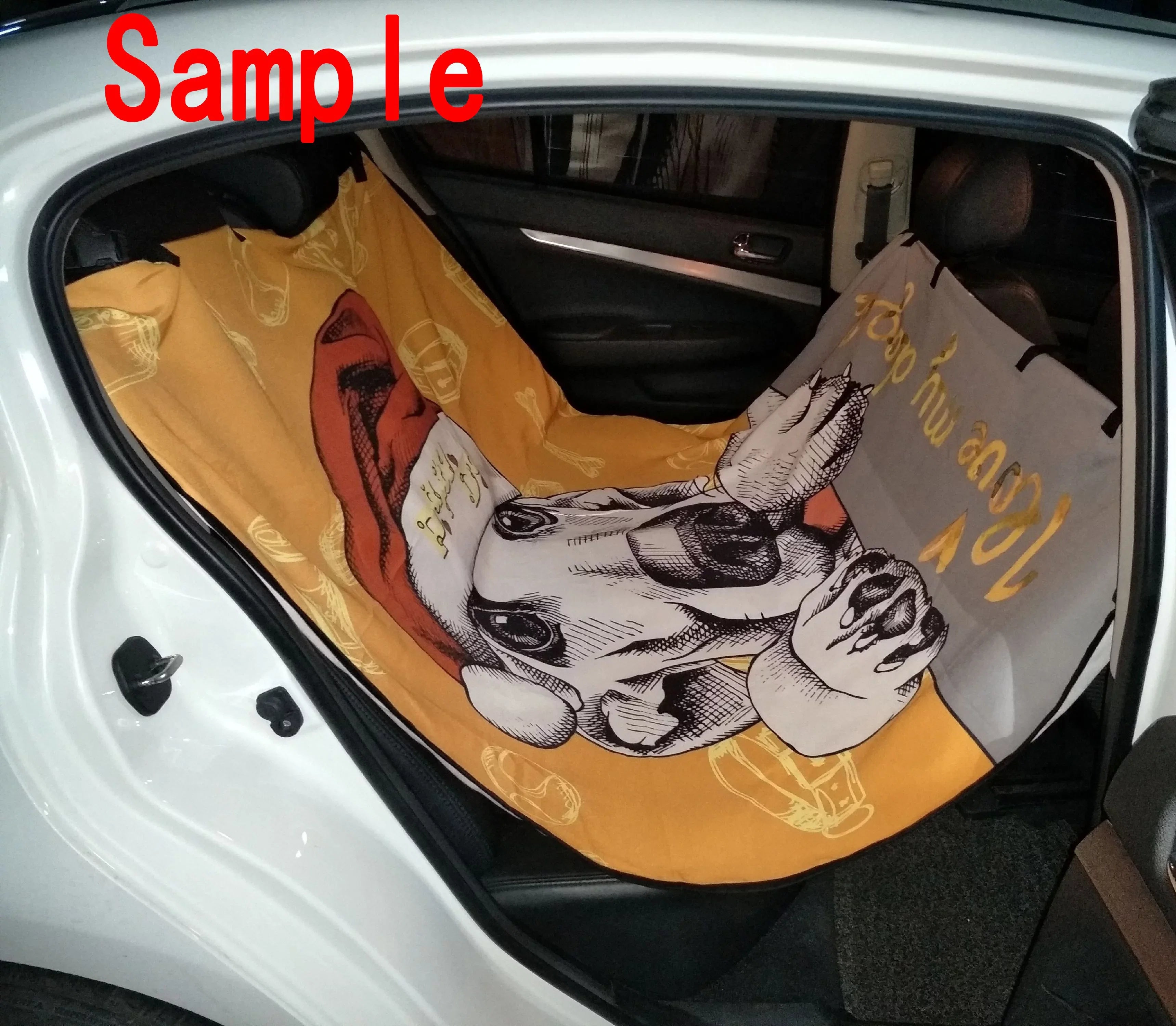 GCKG Special Effect Leopard With Authentical Blue Eyes Wild Animal Print Pet Car Seat Cover Dog Car Seat Mat Hammock Cargo Mat Trunk Mat For Cars Trucks and SUV 54x60 inches