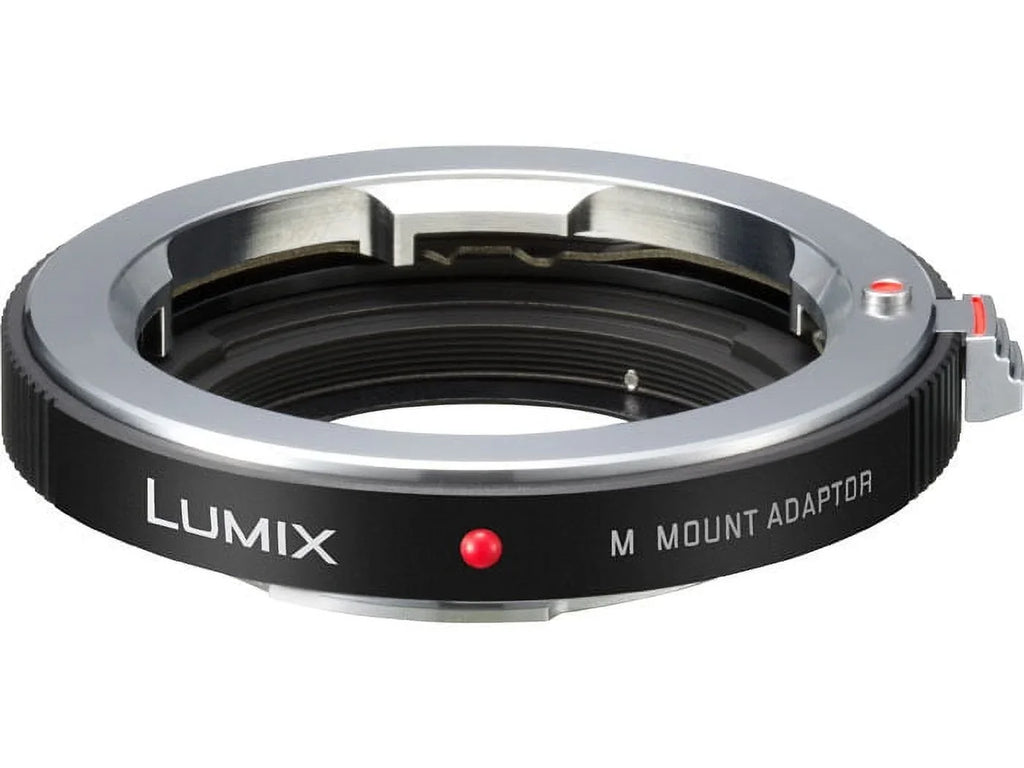 DMW-MA2M - Lens adapter Micro Four Thirds mount - Leica M - for Lumix DC-BGH1; Lumix G DC-G100, G110, G90, G91, G95, GF10, GF90, GH5M2, GH6, GH6L, GX880