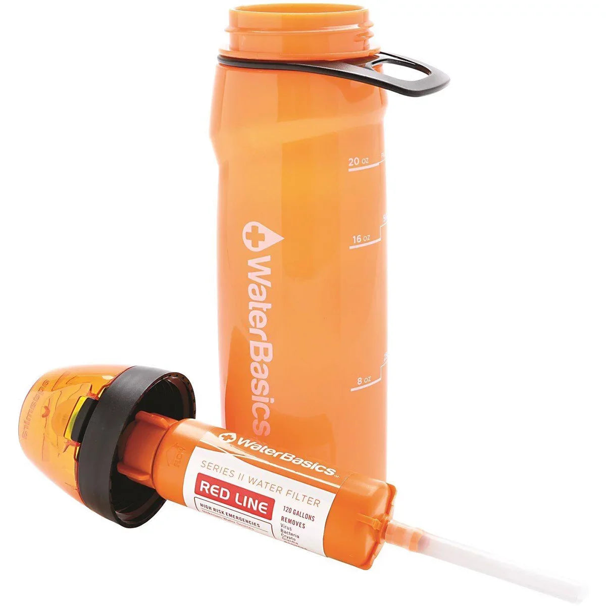 LIQUID FILTER BOTTLE RED