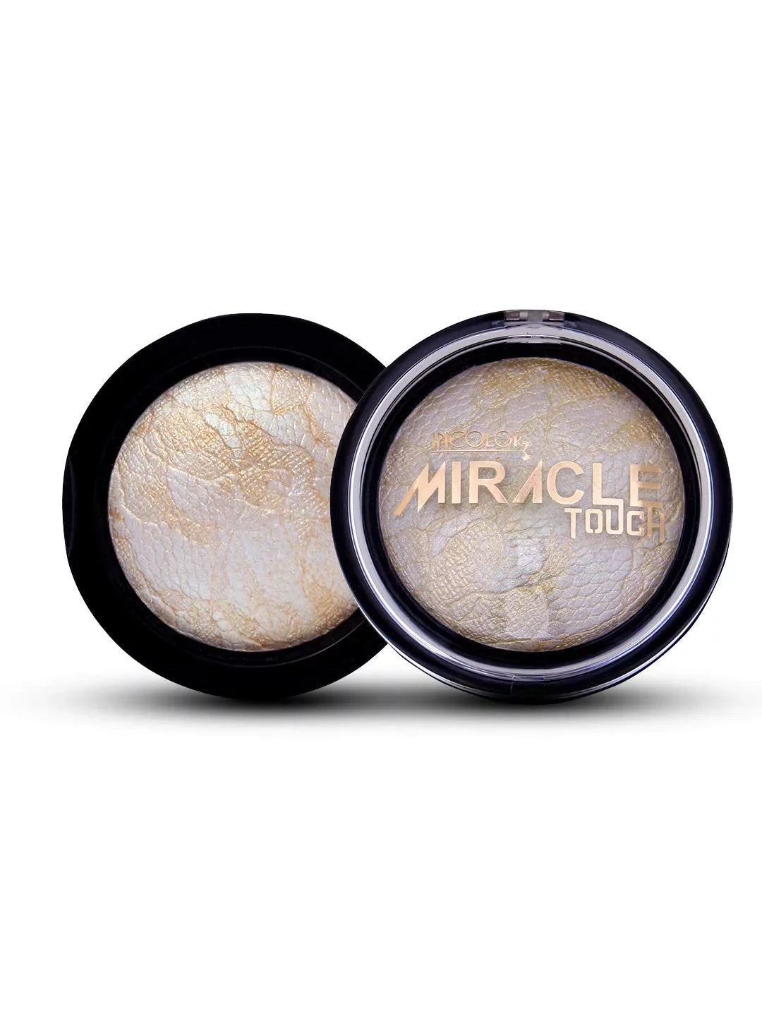 INCOLOR Miracle Touch Face Makeup Highlighter for Women, Shade No. 4 Pearl Gold, 9 Gram