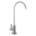 iSpring GA1-SS Premium Stainless Steel Drinking Reverse Osmosis Fluid Filtration Systems, 100% Lead-Free RO Faucet, Brushed Nickel