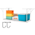 VEVOR Overhead Adjustable Garage Storage Rack 36x96in Ceiling Rack 600lbs White