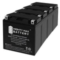 YTX14-BS Battery Replaces BMW F800ST GS, GT, R, ADV 07, 17-18 - 4Pack