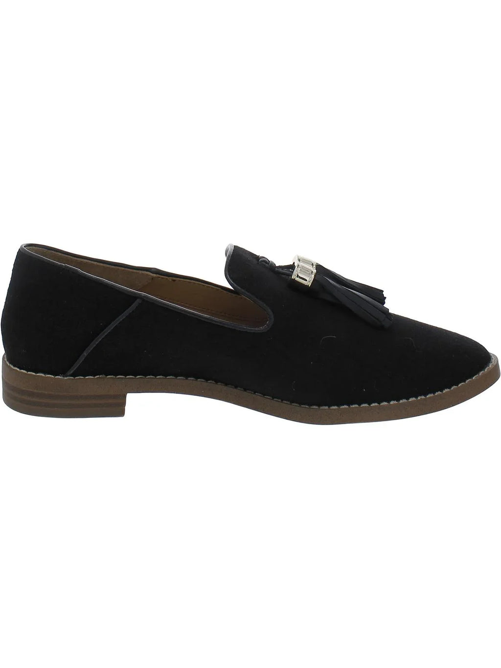 Franco Sarto Womens Hadden 2 Faux Patent Dressy Loafers