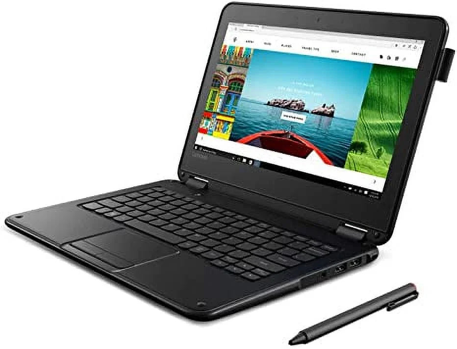 Open Box 300e Winbook 11.6" HD N3450 4 64GB SSD 81FY0019US - BLACK
