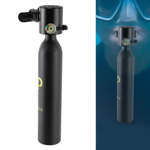 0.13gal Mini Scuba Tank Dive Diving Fluid Breath Device Cylinder Oxygen Set