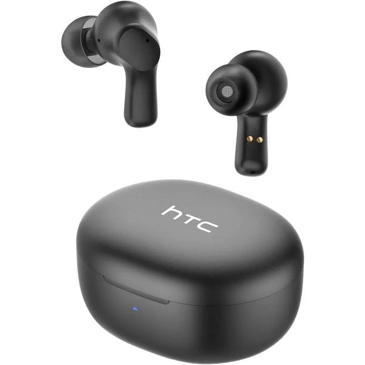 HTC True Wireless Earbuds Bluetooth 5.1 Headphones Sport ANC Earbuds with Microphone, Android Earbuds Wireless Bluetooth Earphones,Black