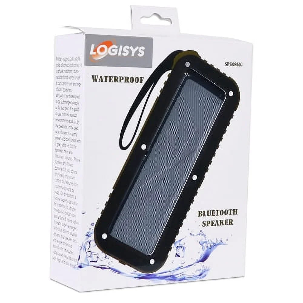 Restored Logisys SP608MG Bluetooth Wireless Liquid Rechargeable Speaker W/3.5Mm Aux (Refurbished)