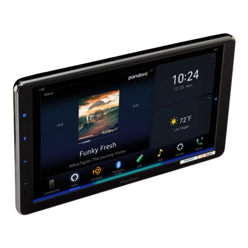 New Pioneer DMH-WT86NEX 10.1" Digital Multimedia Receiver with License Plate Camera