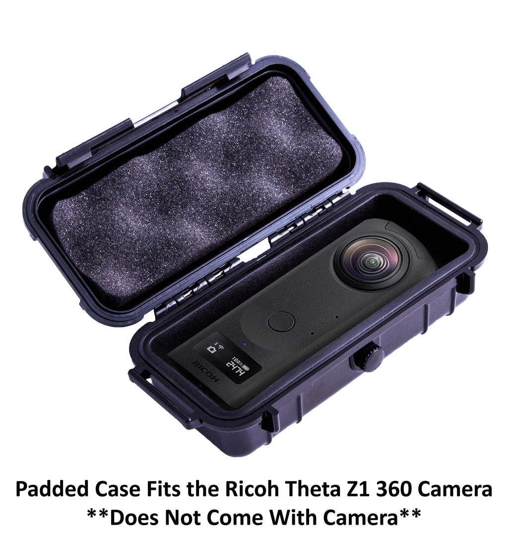Casematix 7 Inch Liquid 360 Action Camera Case Compatible with Ricoh Theta Z1 360 Degree Camera