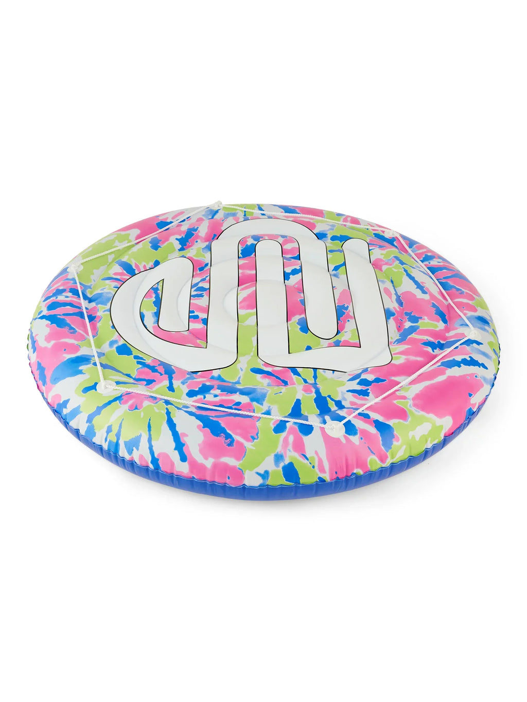 Justice 5ft Floating Island with Grab Rope, Color: Tie Dye, Ages 6+, 5 Feet, Unisex