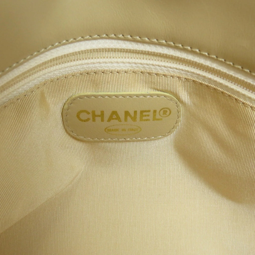 Pre-Owned Chanel coco mark tote bag lambskin ladies CHANEL (Good)
