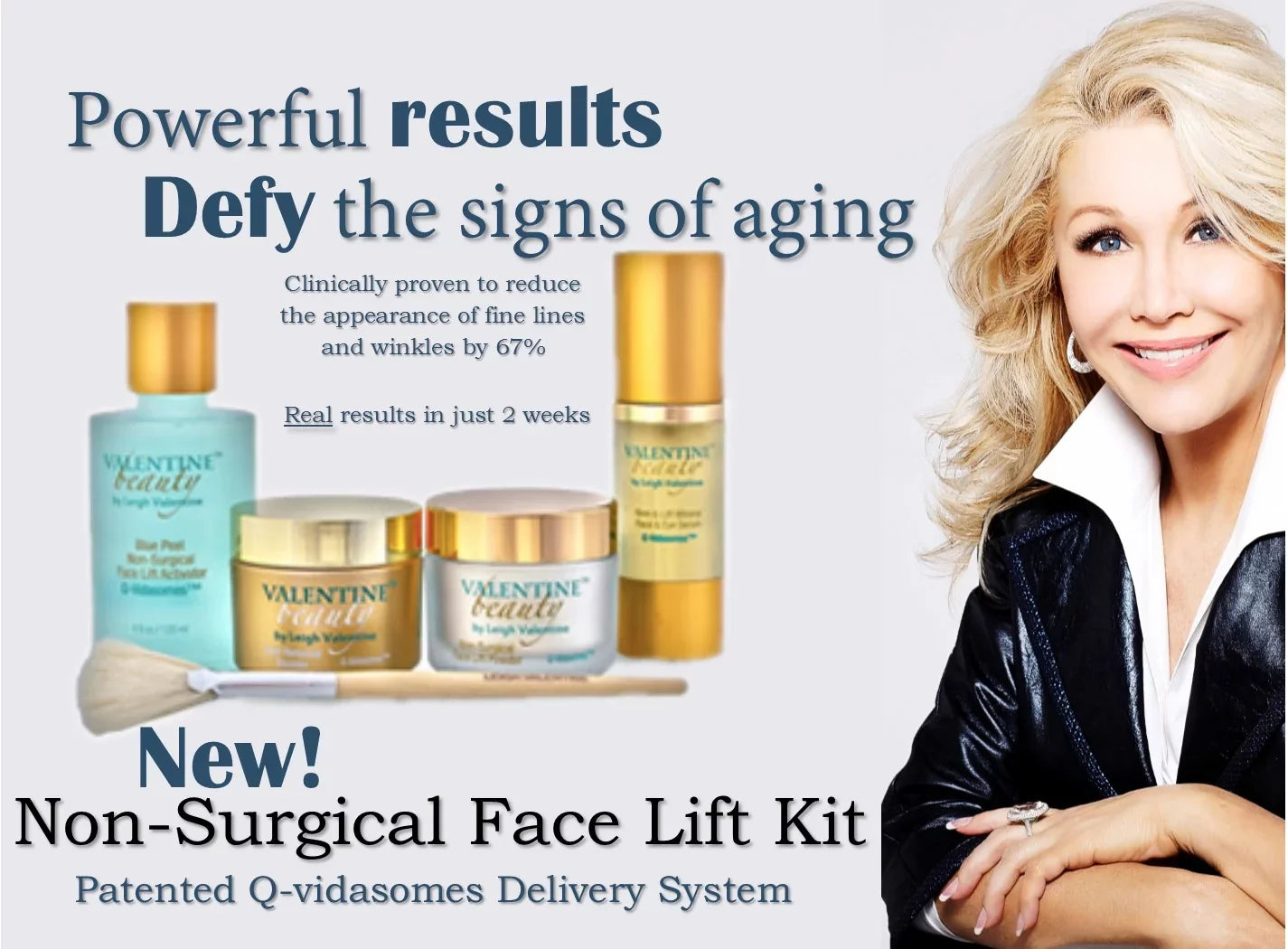 Non-Surgical Facelift Kit Gold with Liposomes