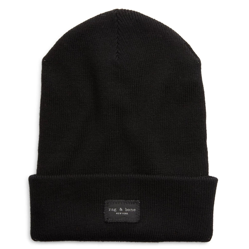 rag & bone Addison Women's Black Wool Hat