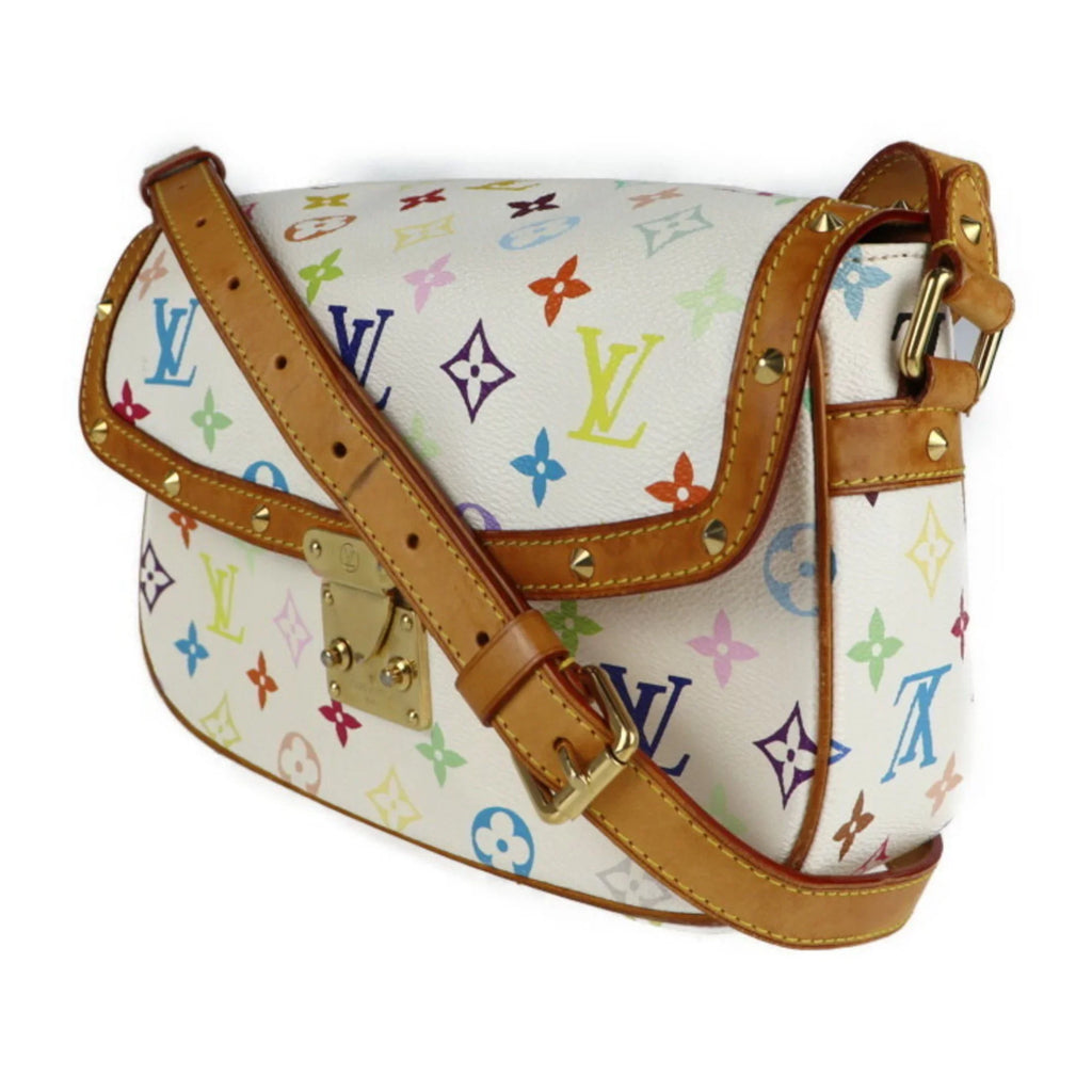 Pre-Owned LOUIS VUITTON Louis Vuitton shoulder bag M92661 monogram canvas multicolor Sologne (Good)