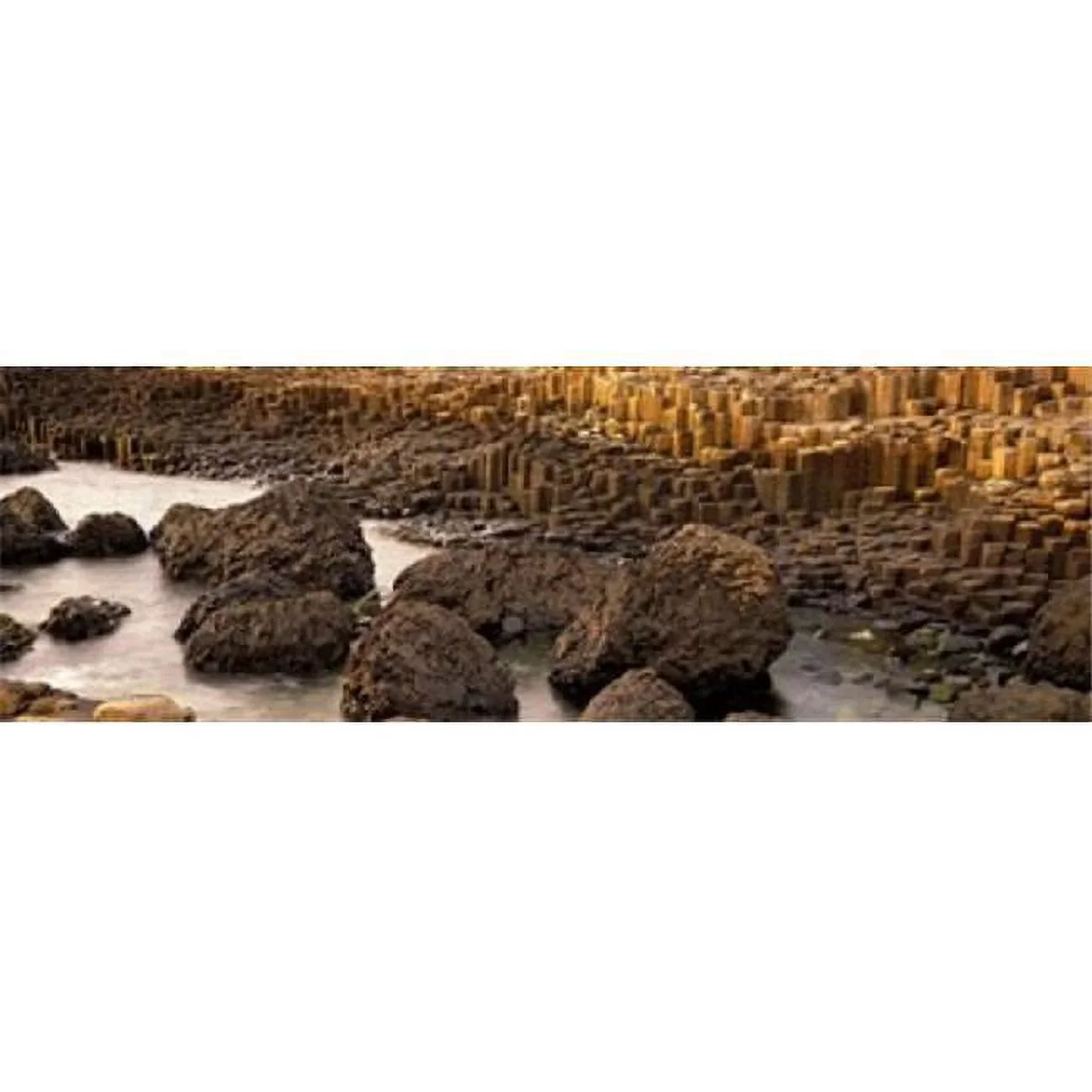 Giants Causeway Antrim Coast Northern Ireland Poster Print by - 36 x 12
