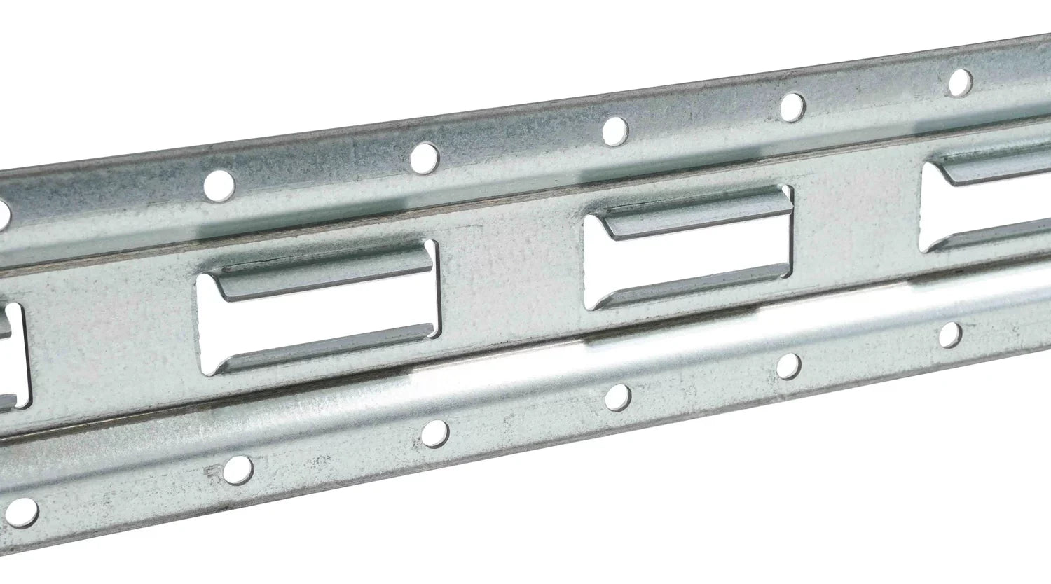 (4 Pack) 5' Vertical E-Track Tie-Down Rail - Made in USA | High Strength Galvanized Steel, Bolt-On Tie Down Rail for Cargo on Pickups, Trucks, Trailers, Vans