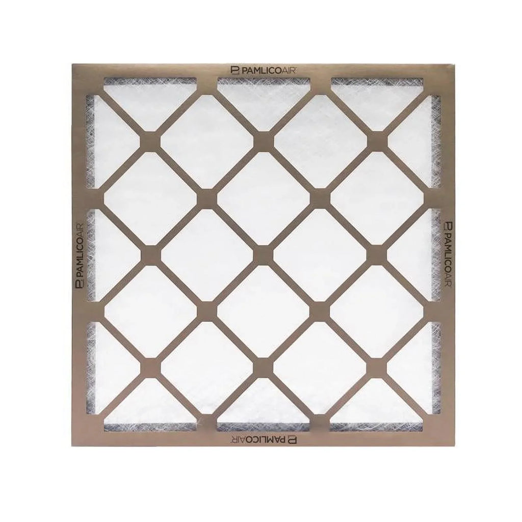 Pamlico Air 14 x 20 x 1 in. Fiberglass 4 MERV Air Filter - Pack of 12
