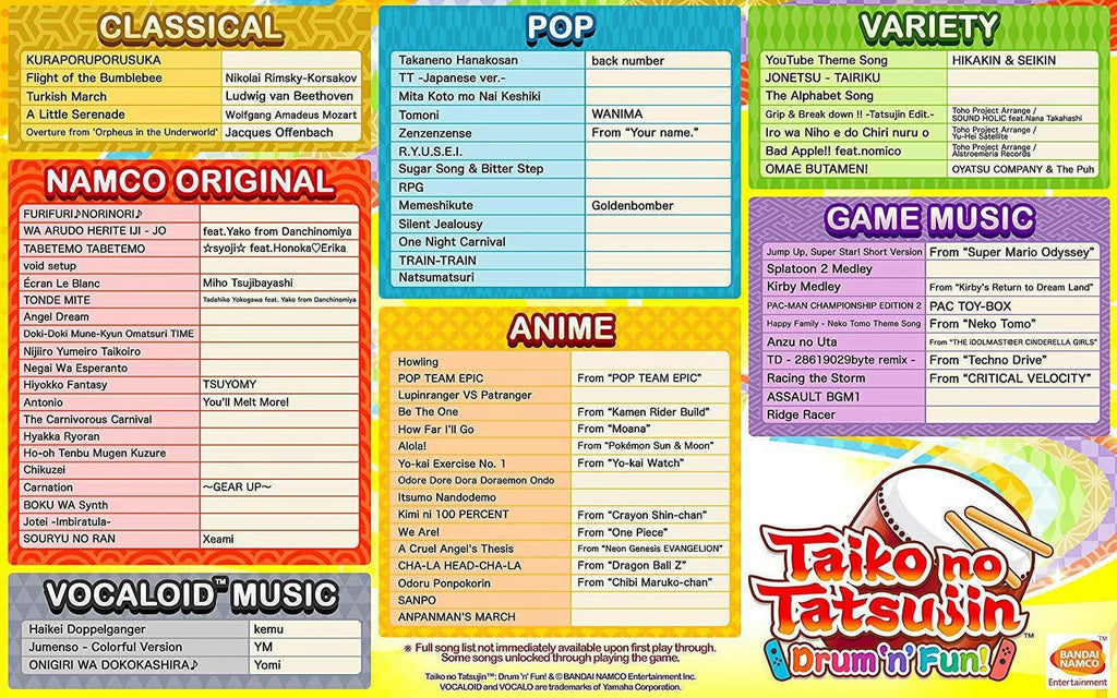 Taiko no Tatsujin: Drum 'n' Fun! [Nintendo Switch]