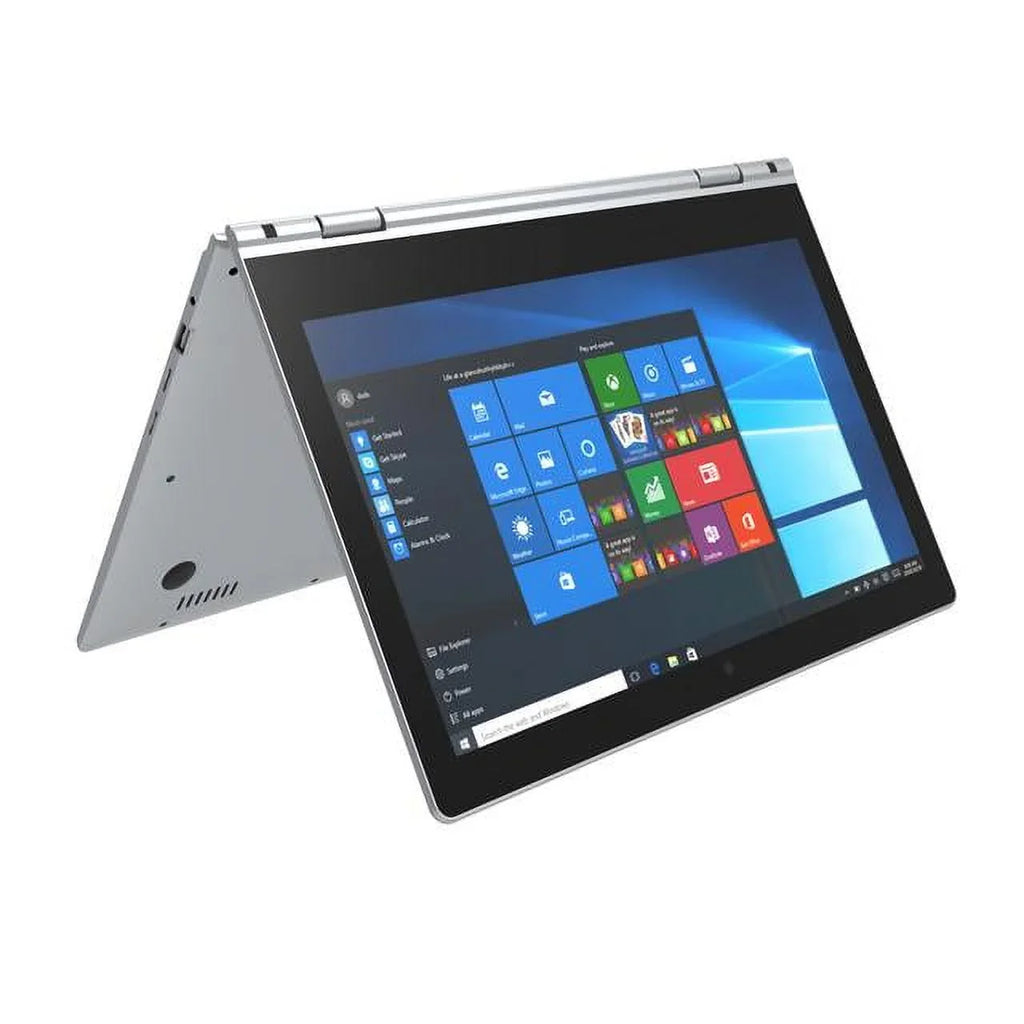 IVIEW Megatron 4G LTE-14.1” 360° Touch Display 4GB/64GB Windows 10 Pro, 1920 x 1080 IPS High Resolution and USB Mouse