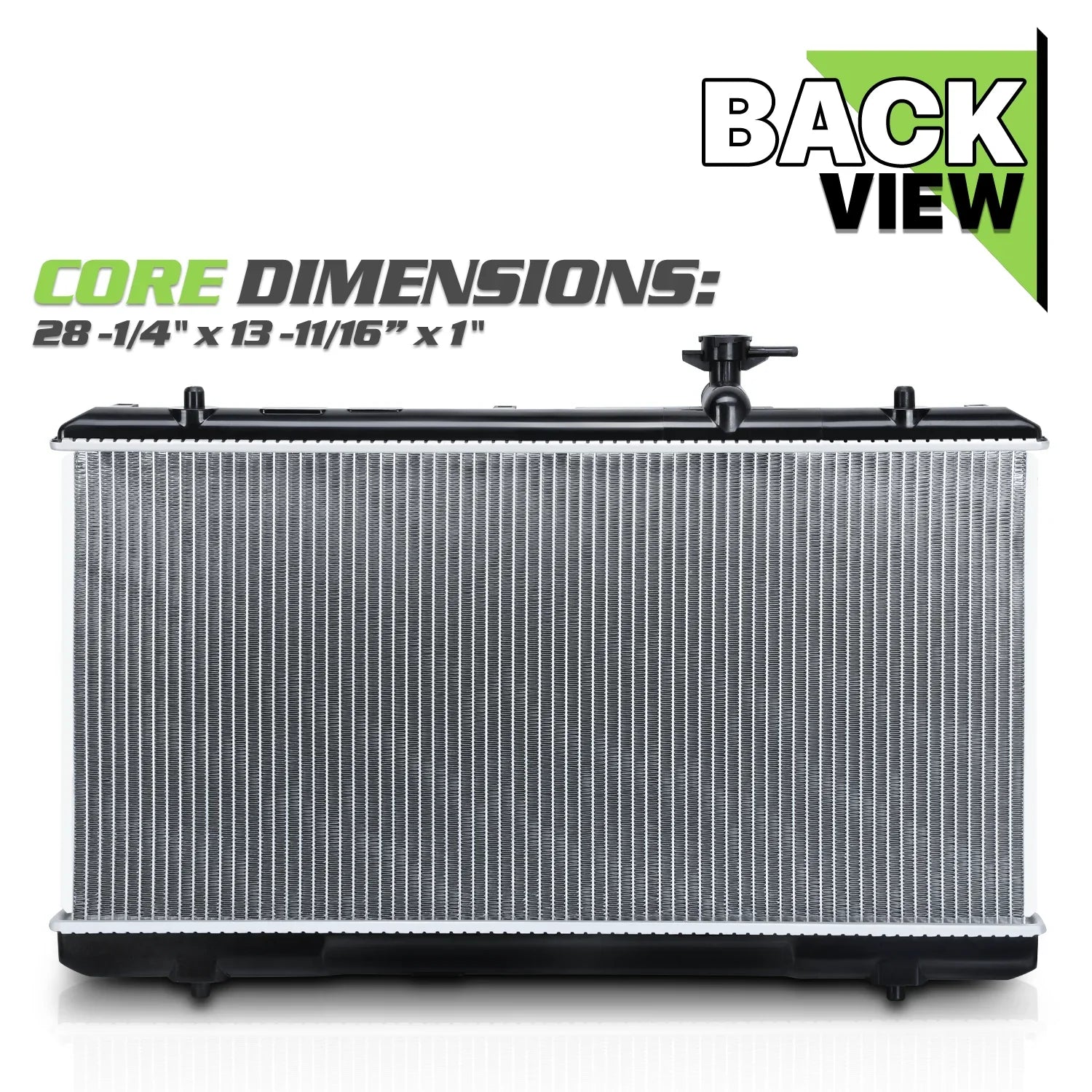 Magshion 2451 Aluminum Core Radiator OE Replacement for Suzuki Aerio 2.0L/2.3L (2002-2007) AT