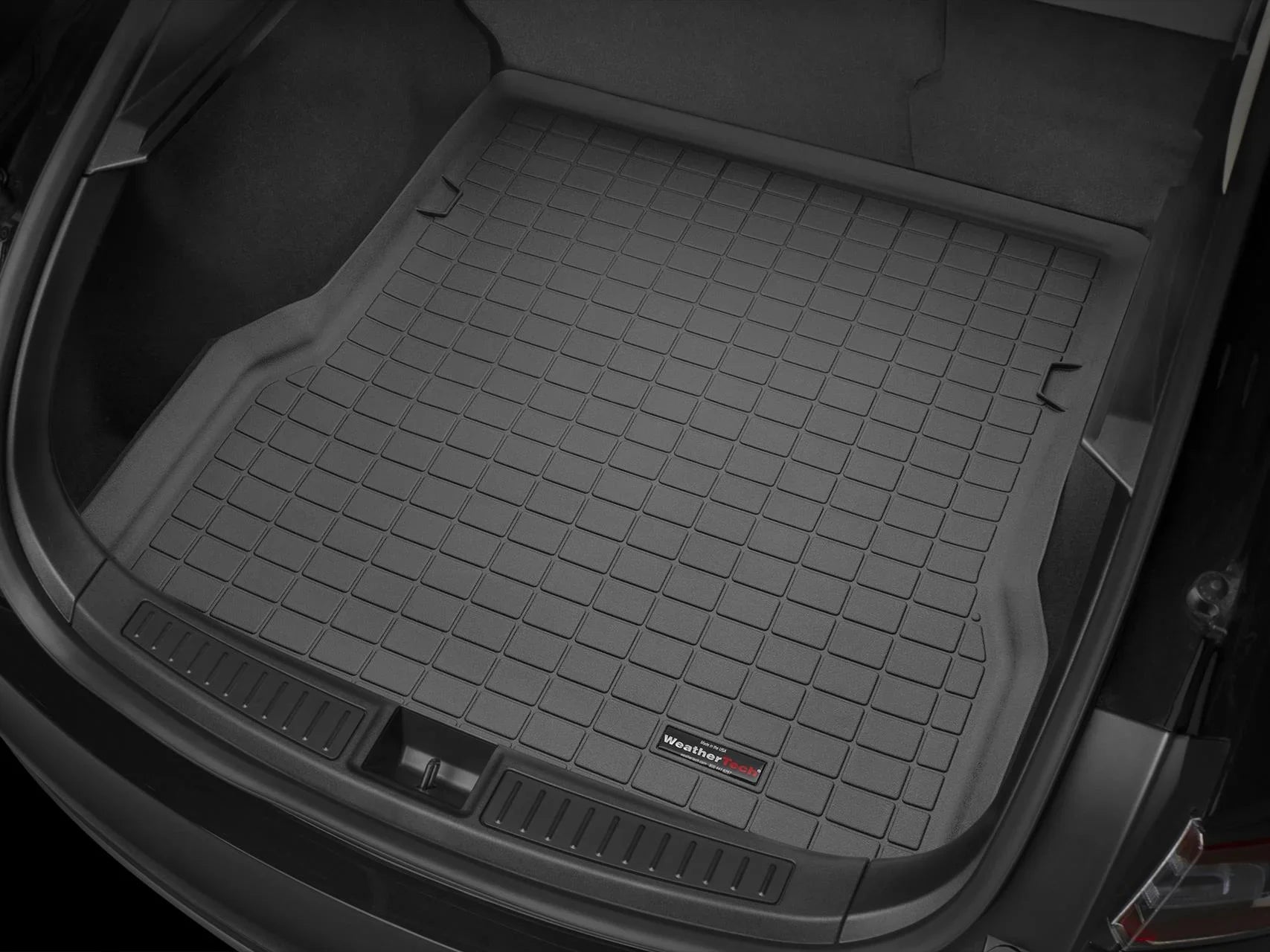 WeatherTech Cargo Trunk Liner with Bumper Protector compatible with 2011-2017 Honda Odyssey - Behind 2nd Row Seating With Bumper Protector, Tan