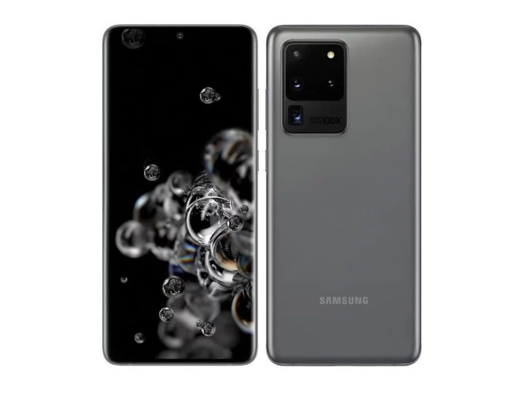 Pre-Owned Galaxy S20 Ultra 5G 128GB Cosmic Grey Fully Unlocked (LCD Shadow) (Refurbished: Good)