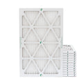 12 Pack of 12x20x1 MERV 13 Pleated Air Filters by Glasfloss. Actual Size: 11-1/2 x 19-1/2 x 7/8