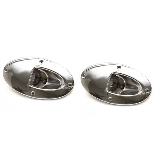 Aqua Signal Boat Bow Hull Docking Lights 86204-7 | 12V 7W White (Pair)