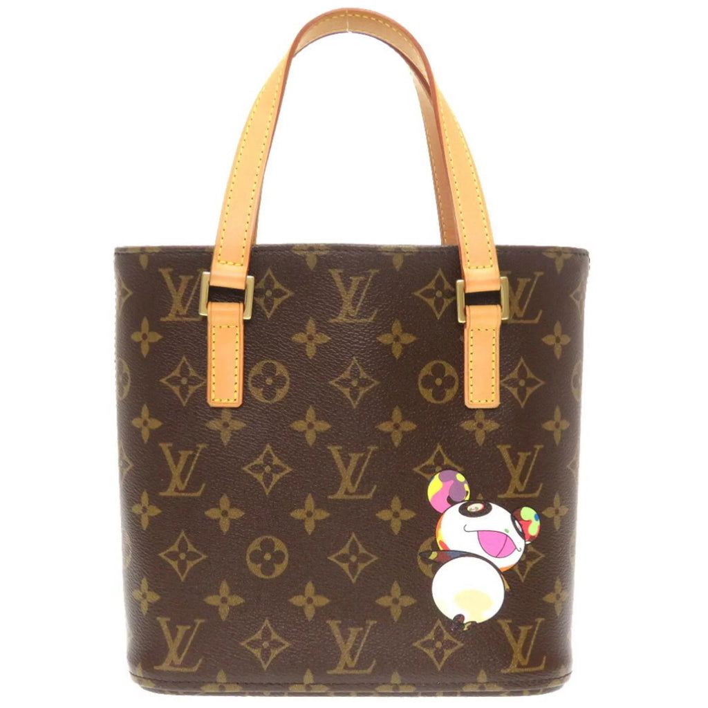 Pre-Owned Louis Vuitton Monogram Panda Vavan PM Takashi Murakami Limited M51173 Handbag (Good)