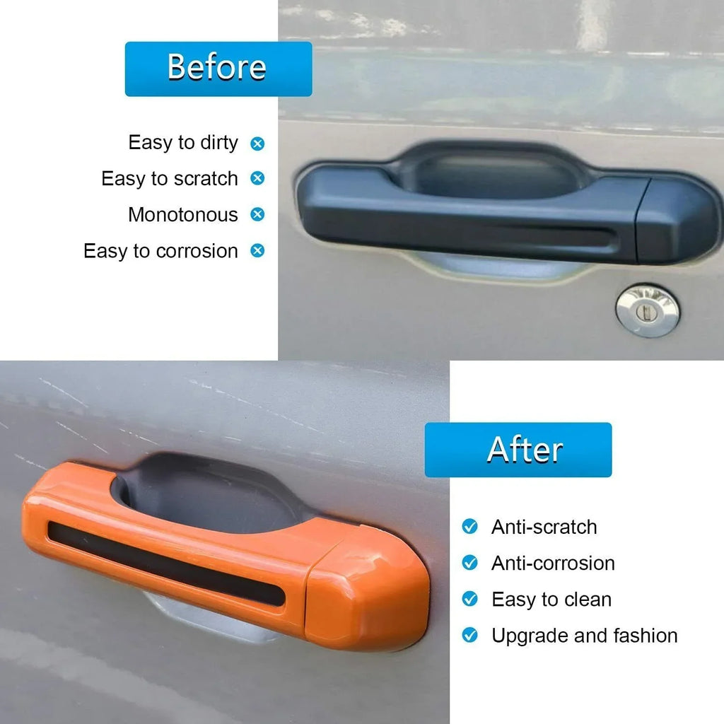 Teledu 10X Door & Tailgate Handle Cover Trim JLU 4Door