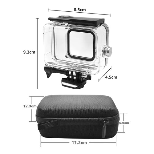 Anself Liquid Camera Case and Accessory Kit for 12/11: Silicone Protectors, Tempered Glasses, Filters, and Anti-fog Plates
