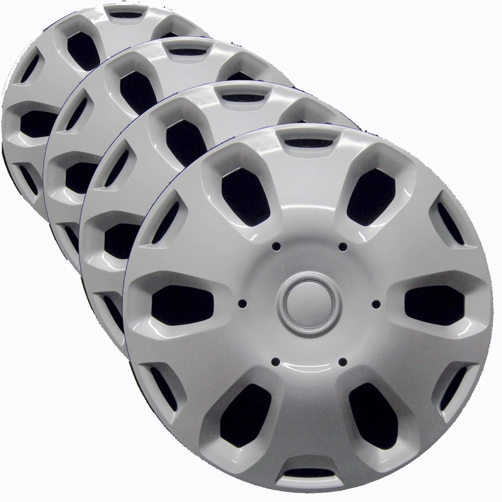 Premium Hubcap Set for Ford Transit Connect 2010, 2011 2012, 2013 - Replacement 15-inch Wheel Covers (4-Pack)
