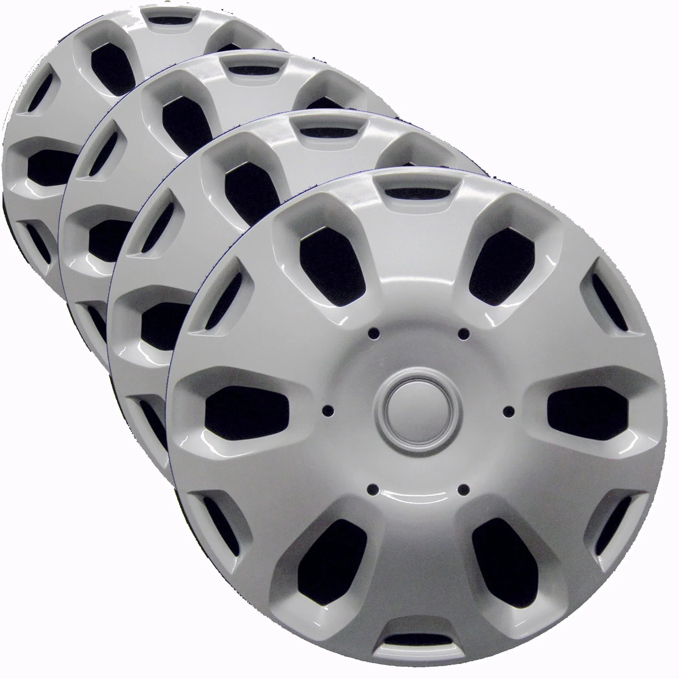 Premium Hubcap Set for Ford Transit Connect 2010, 2011 2012, 2013 - Replacement 15-inch Wheel Covers (4-Pack)