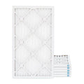 Pamlico Air 16x25x1 MERV 8 Pleated AC Furnace Air Filters. Quantity 6. (Actual Size: 15.5 x 24.5 x 0.75 Inches)