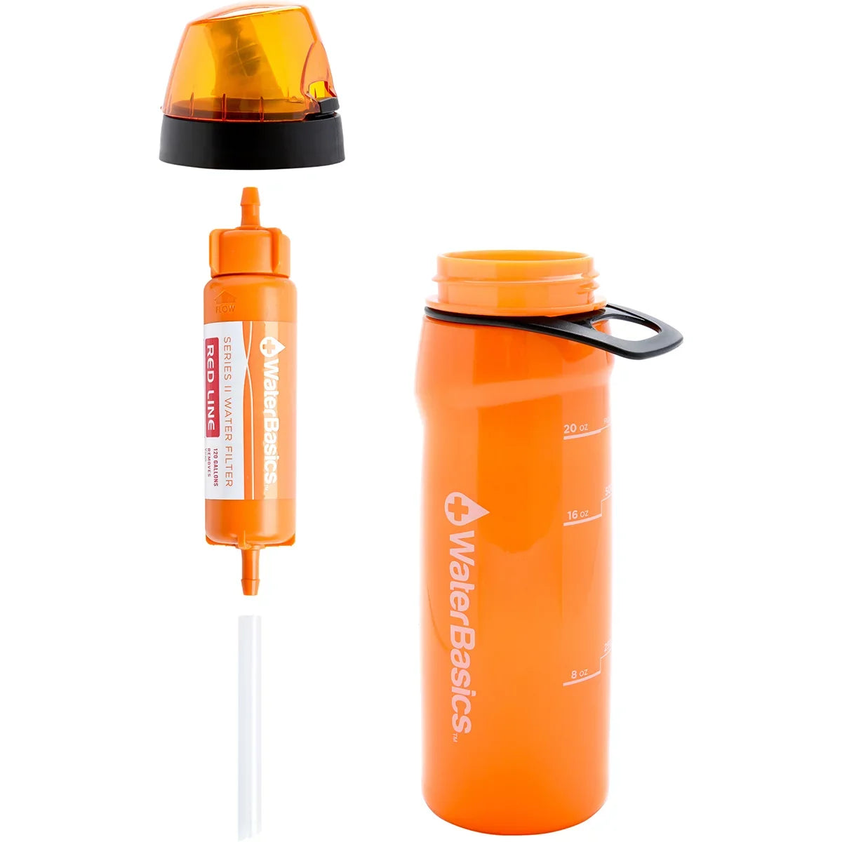 LIQUID FILTER BOTTLE RED