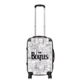 Rocksax Unisex The Beatles Official Tour Series Luggage/Suitcase By Rocksax - Tickets - Carry On 52L