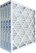 United Filter 20x20x2 MERV 13 Furnace Air Filters (Case of 4)- HVAC Filters for Home & Office - Purify Air, Removes Pollen, Mold, Bacteria & Smoke - Replacement Air Filters