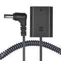 Andoer NP FZ100 Dummy Battery Pack Adapter for A7III A9 A7RIII A7SIII, with Spring Cable