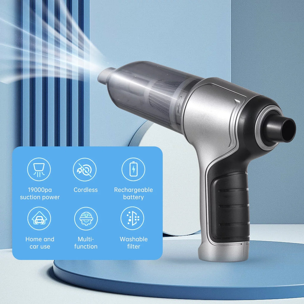 Aibecy Portable Air Duster and Hand Pump Cleaner with USB Charging for Home Office Use