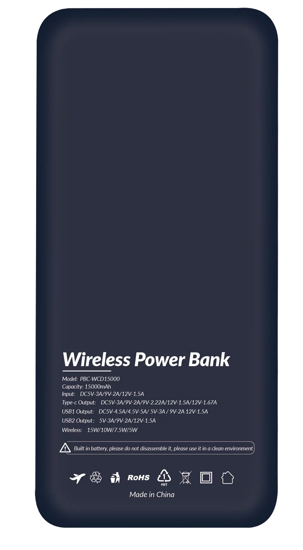 Power Bank with Wireless Charger for iPhone SE (2022),13 Pro Max, 13 Pro, 13 Mini, 13, 12 Pro Max, 12, 12 Mini, 12 Pro, SE (2020), 11 Pro Max, 11 Pro, 11, Xs Max, Xs, Xs Plus, XR, X, 8 (Black)
