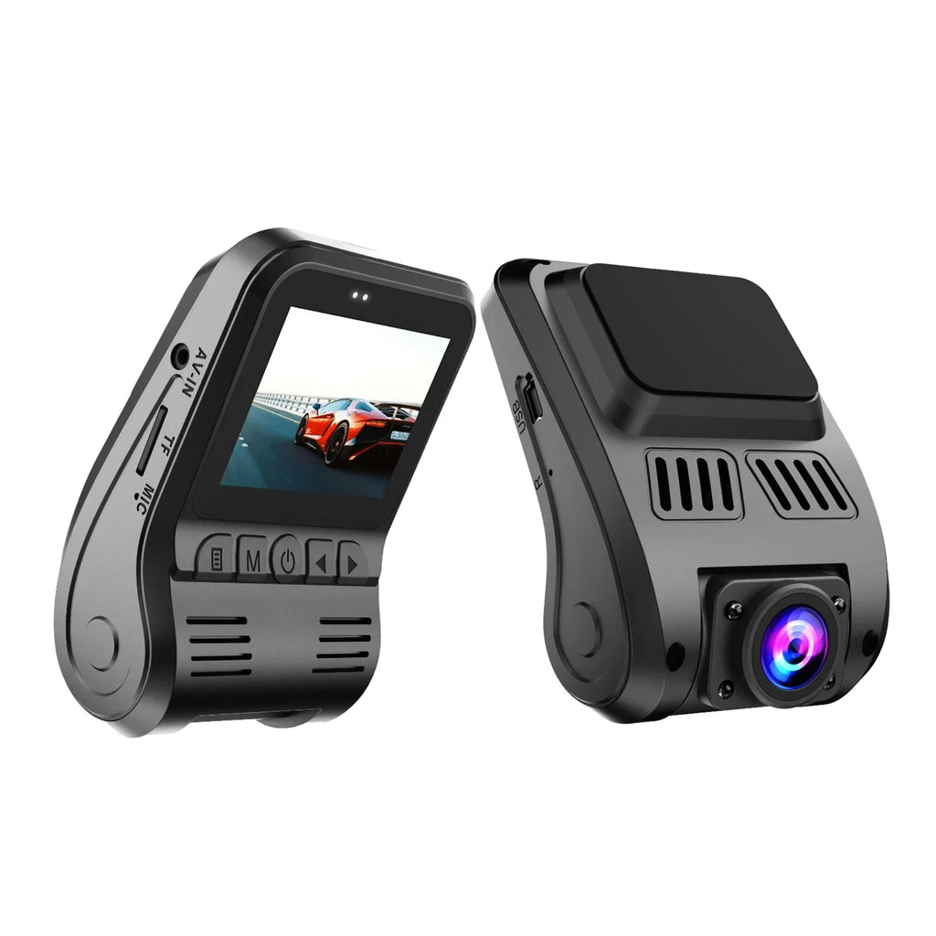 ammoon Dash Cam 1080P Front and 720P Rear Dual Recording DVR, Hidden Camera, Loop Recording Front Rear Dash Camera for Loop Recording