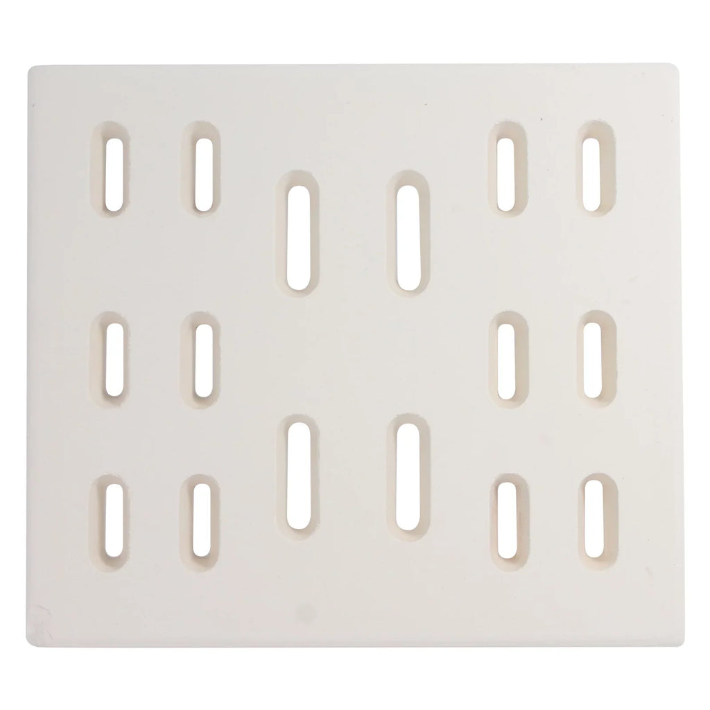 3-Pack BBQ Grill Heat Shield Plate Tent Replacement Parts for Bakers Chefs Regal04ANG - Compatible Barbeque Ceramic Flame Tamer, Guard, Deflector, Flavorizer Bar, Vaporizer Bar, Burner Cover 8"