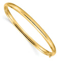14k 3/16 Oversize High Polished Hinged Bangle Bracelet QHP3/16O