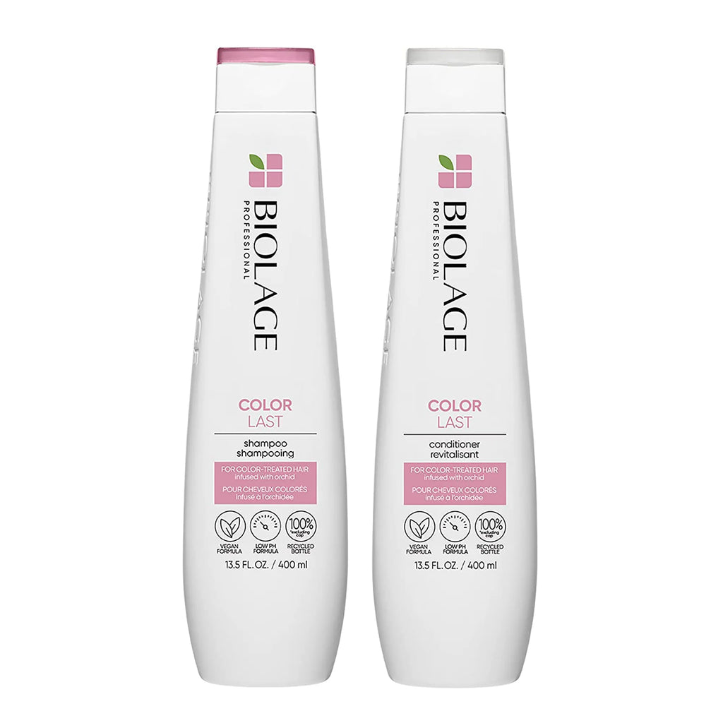MATRIX BIOLAGE COLORLAST SHAMPOO & CONDITIONER 13.5OZ, PACK OF 2