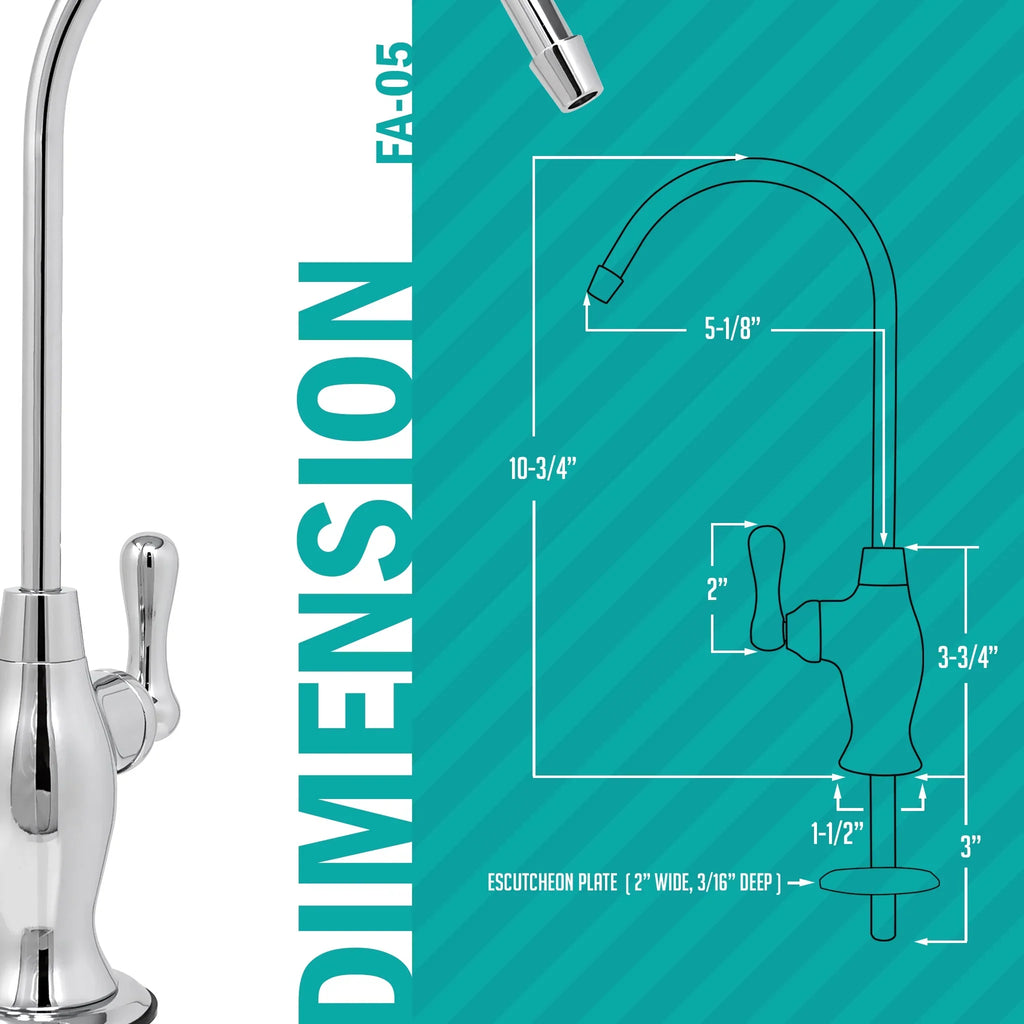 Metpure Liquid Filtration Faucet Champagne Gold Vase Style Non Air Gap Reverse Osmosis Drinking Fluid Dispenser With Faucet Wrench
