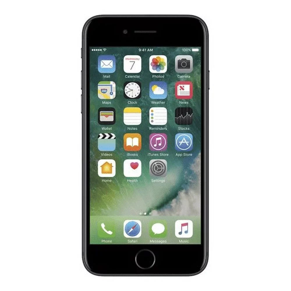 Restored iPhone 7 128GB Black (AT&T Locked) Smartphone (Refurbished)