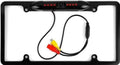 Backup Camera Rearview License Plate Frame for ALPINE X308U Black
