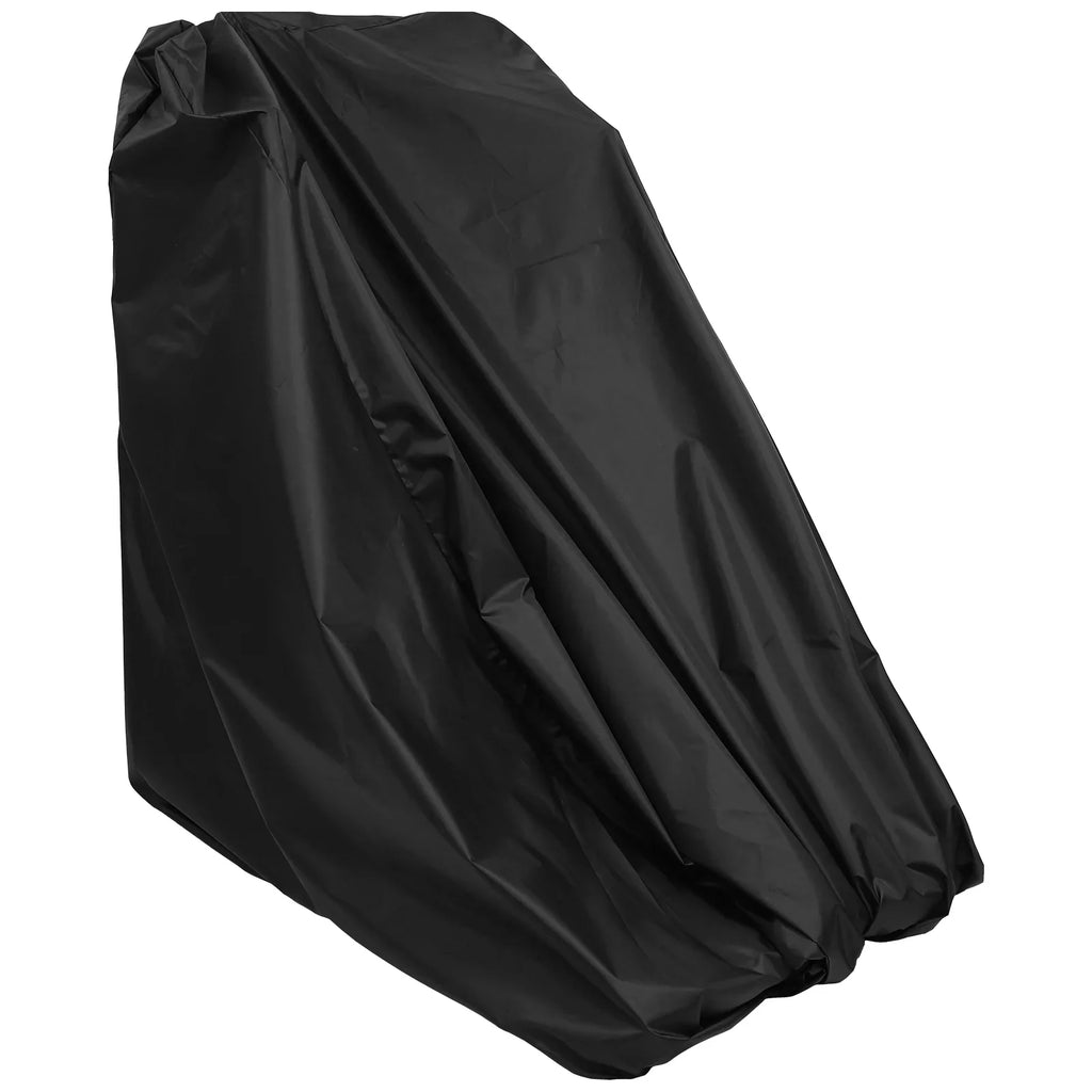 Qumonin Treadmill Cover Dust-proof Fluid Running Machine Cover for Home Gym (Black)